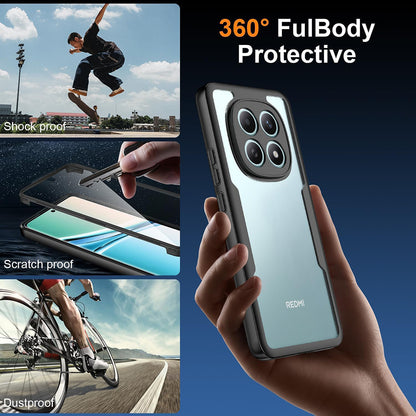 Custodia per Xiaomi Redmi Note 15 4G, Techsuit, ColorVerse 360, Nera