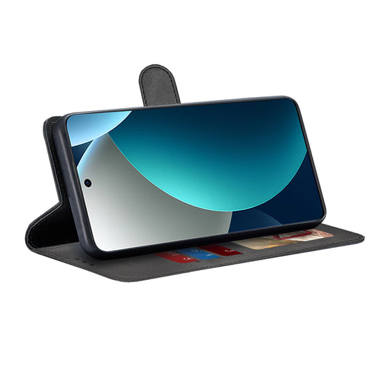 Hülle für Xiaomi Redmi Note 15 Pro 4G, Techsuit, Diary Book, Schwarz