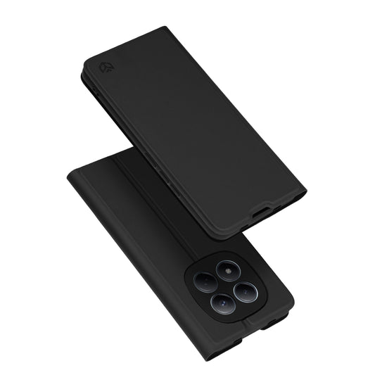 Hülle für Xiaomi Redmi Note 15 Pro 4G, Techsuit, Magskin Book, Schwarz