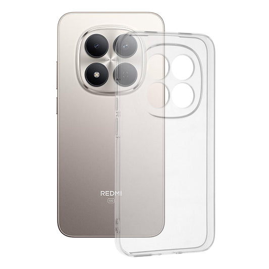 Custodia per Xiaomi Redmi Note 15 Pro 5G, Techsuit, Clear, Trasparente