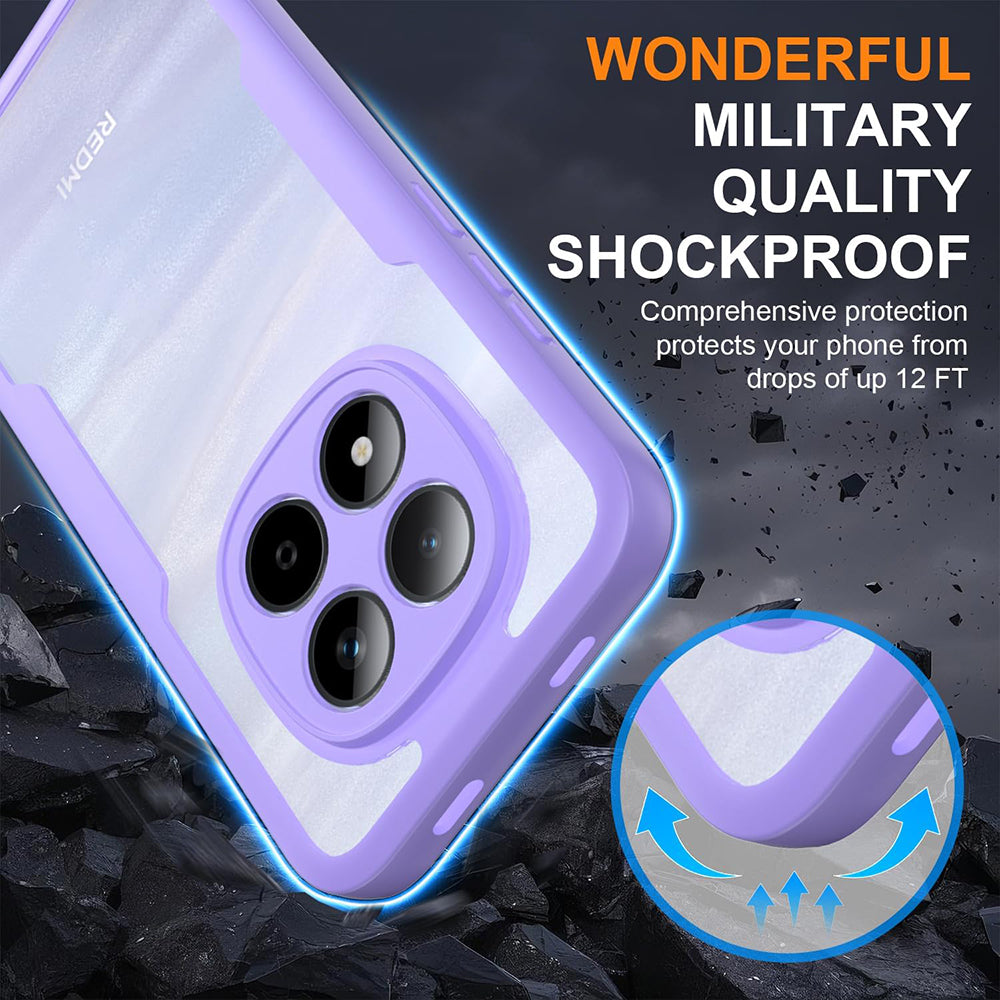 Étui pour Xiaomi Redmi Note 15 Pro 5G, Techsuit, ColorVerse 360, Rose