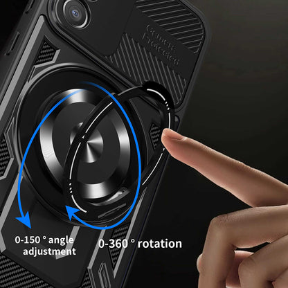 Étui pour Xiaomi Redmi Note 15 Pro 5G, Techsuit, RuggedCam, Noir