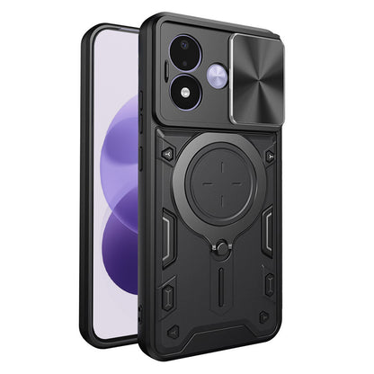 Custodia per Xiaomi Redmi Note 17 4G / Note 17 5G, Techsuit, CamGuard Pro, nera