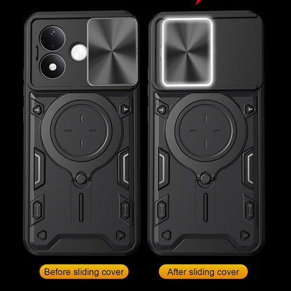 Custodia per Xiaomi Redmi Note 17 4G / Note 17 5G, Techsuit, CamGuard Pro, nera