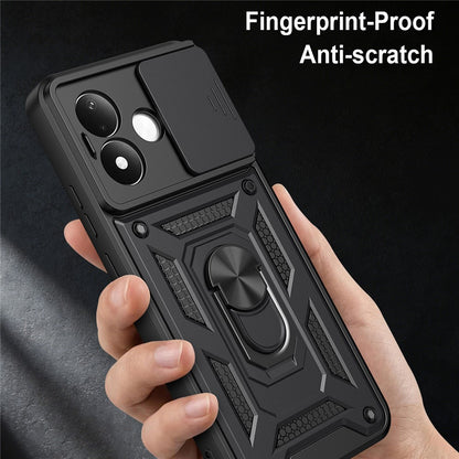 Coque pour Xiaomi Redmi Note 17 4G / Note 17 5G, Techsuit, CamShield, dorée