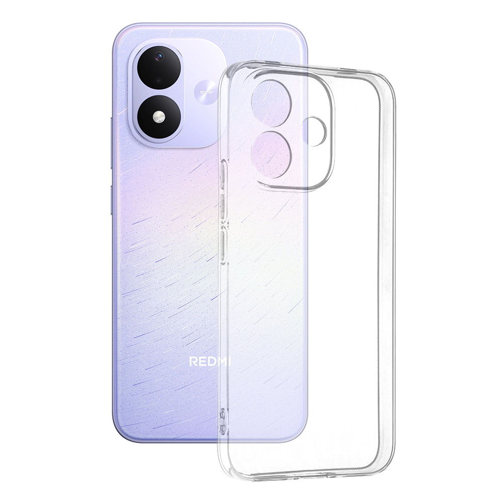 Coque pour Xiaomi Redmi Note 17 4G / Note 17 5G, Techsuit, Clear, transparente