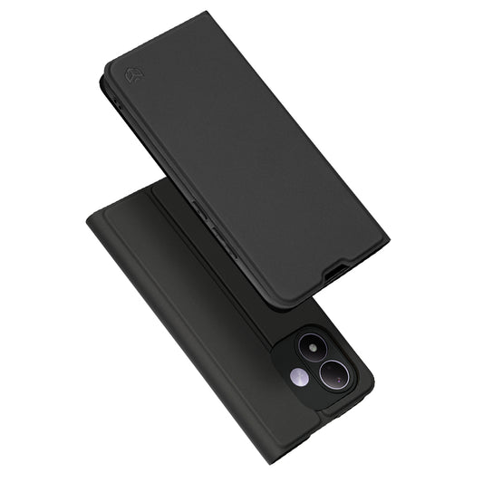 Hülle für Xiaomi Redmi Note 17 4G / Note 17 5G, Techsuit, Magskin Book, Schwarz