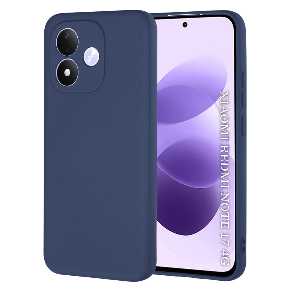 Hülle für Xiaomi Redmi Note 17 4G / Note 17 5G, Techsuit, SoftFlex, Marineblau