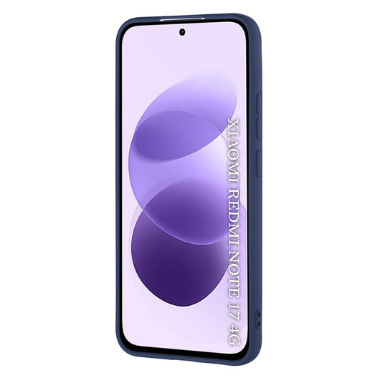 Coque pour Xiaomi Redmi Note 17 4G / Note 17 5G, Techsuit, SoftFlex, bleu marine