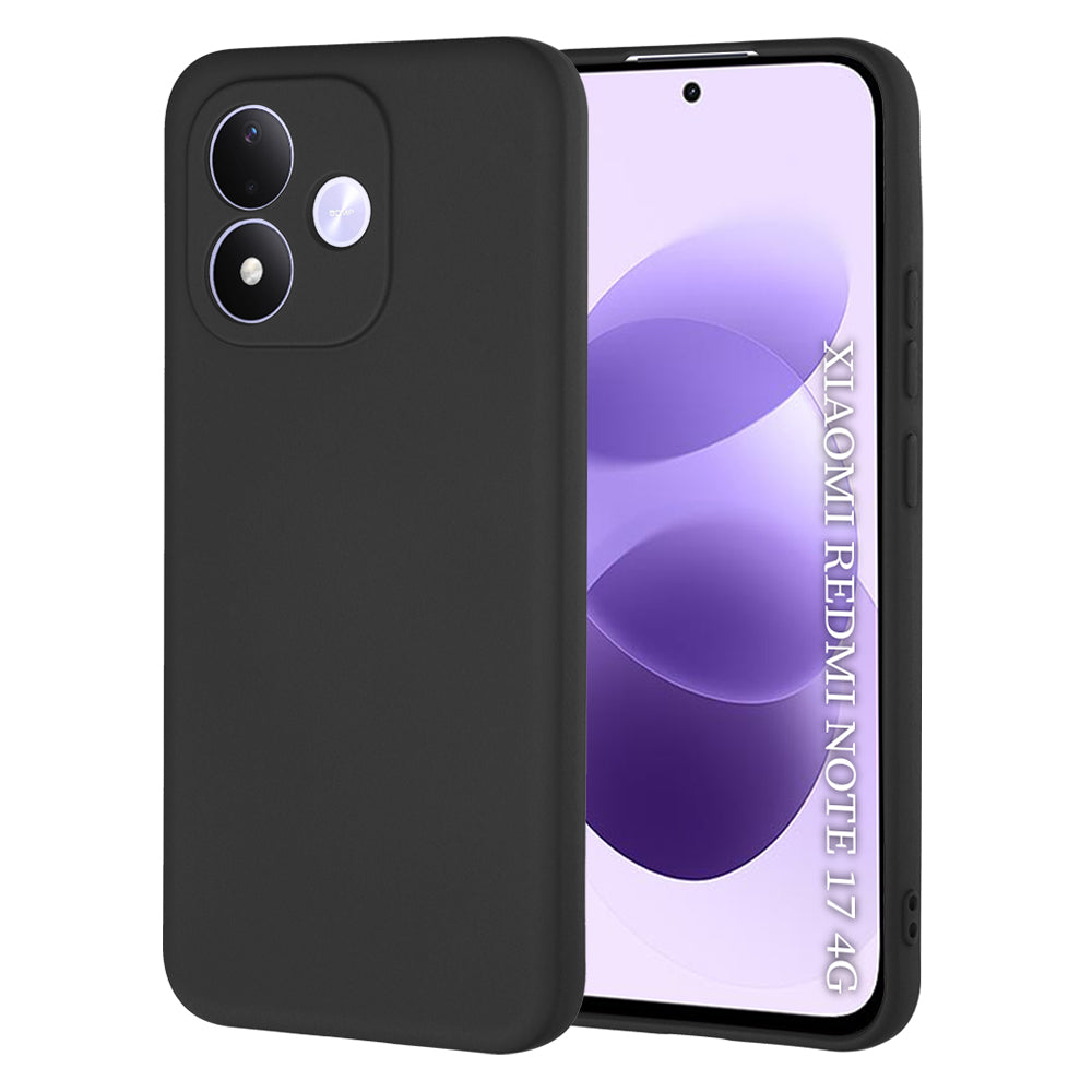 Custodia per Xiaomi Redmi Note 17 4G / Note 17 5G, Techsuit, SoftFlex, Nera