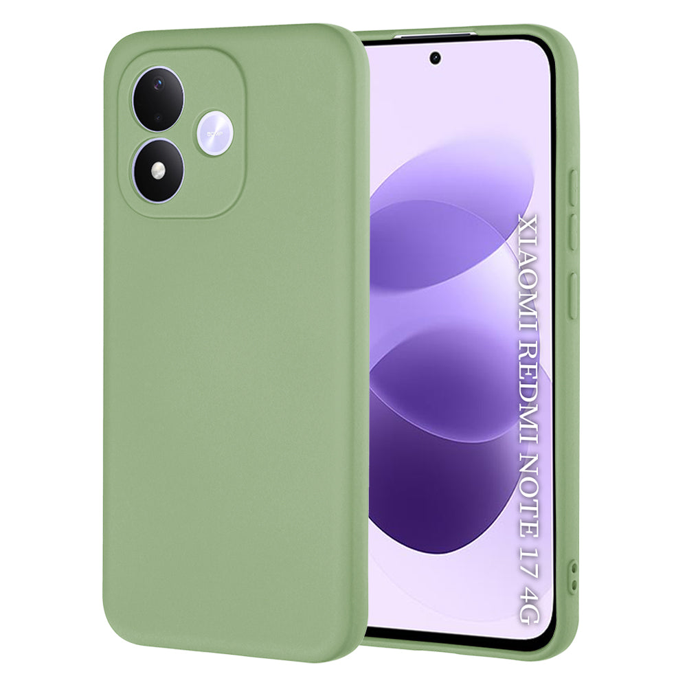 Hülle für Xiaomi Redmi Note 17 4G / Note 17 5G, Techsuit, SoftFlex, Hellgrün