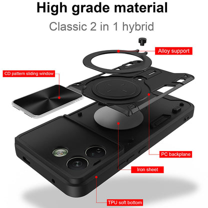 Custodia per Xiaomi Redmi Note 17 Pro Max, Techsuit, CamGuard Pro, Oro Rosa