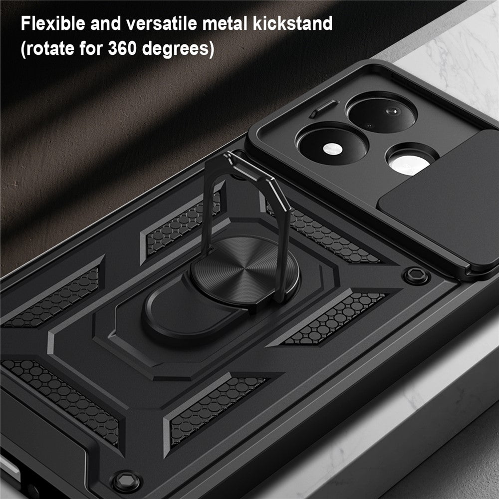 Hülle für Xiaomi Redmi Note 17 Pro Max, Techsuit, CamShield, Blau