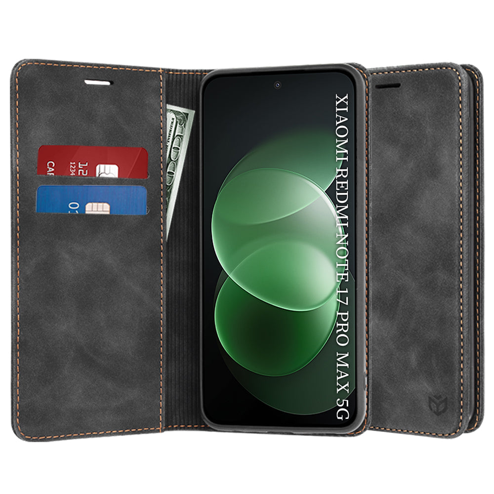 Étui pour Xiaomi Redmi Note 17 Pro Max, Techsuit, Confy, noir