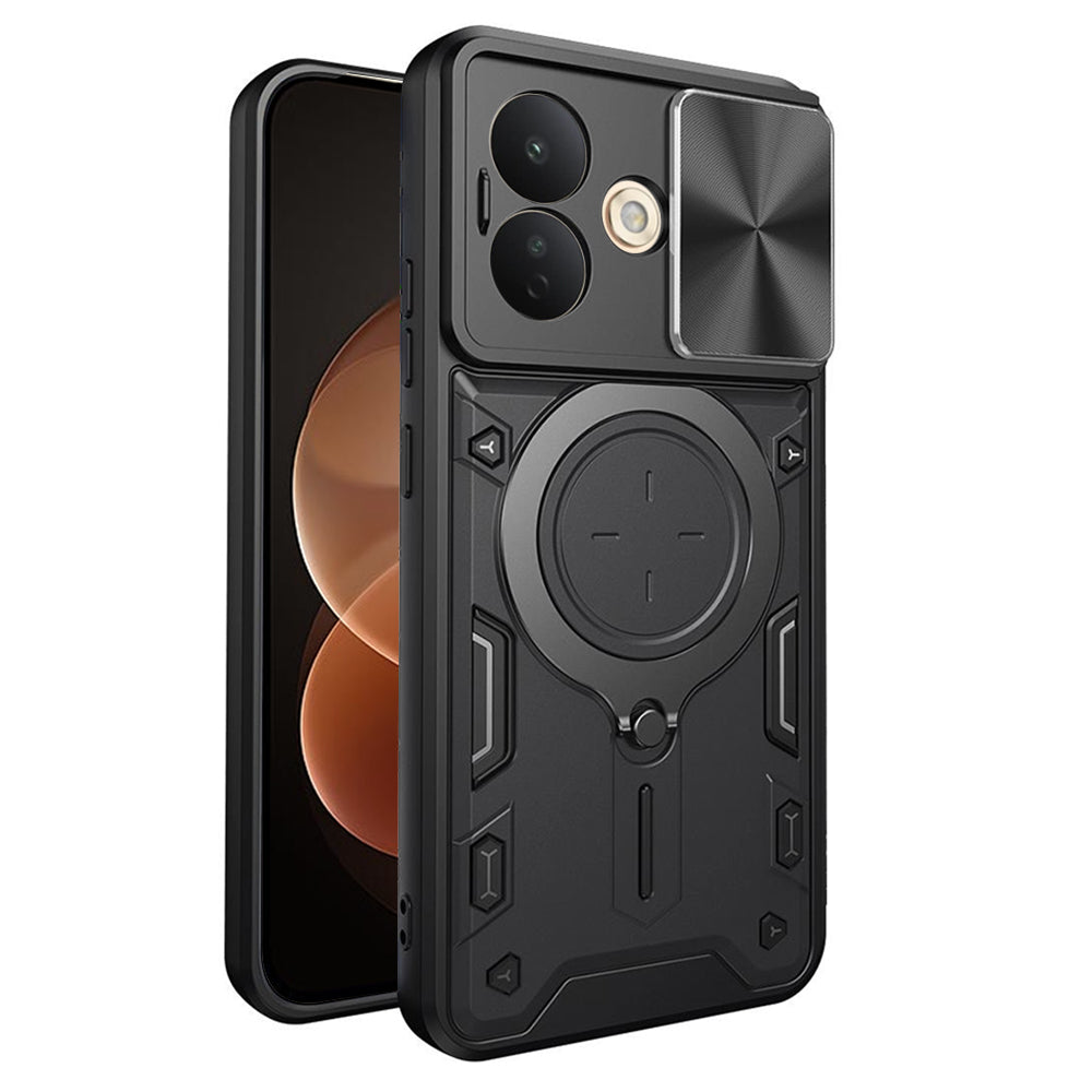 Cover per Xiaomi Redmi Note 17 Pro, Techsuit, CamGuard Pro, nera