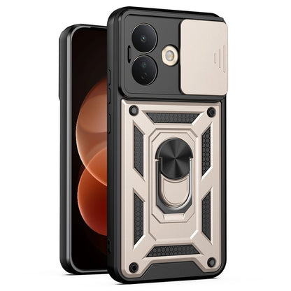 Coque pour Xiaomi Redmi Note 17 Pro, Techsuit, CamShield, dorée