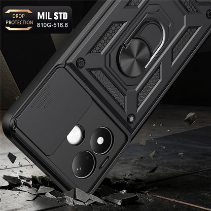 Custodia per Xiaomi Redmi Note 17 Pro, Techsuit, CamShield, nera