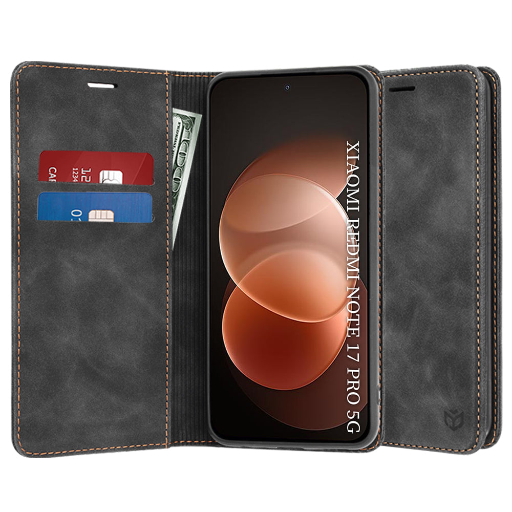 Custodia per Xiaomi Redmi Note 17 Pro, Techsuit, Confy, nera