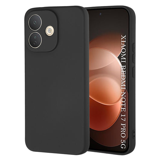 Custodia per Xiaomi Redmi Note 17 Pro, Techsuit, SoftFlex, Nera
