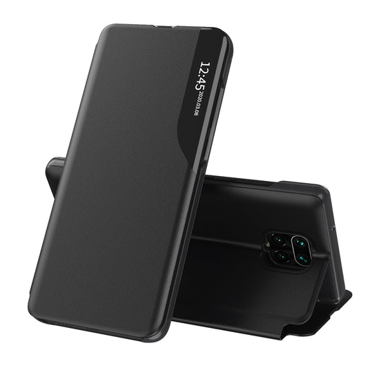 Custodia per Xiaomi Redmi Note 9S / Note 9 Pro / Note 9 Pro Max, Techsuit, eFold, Nera