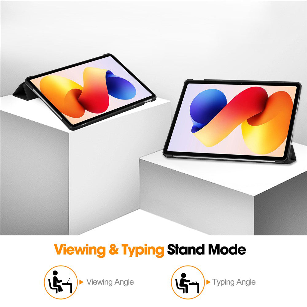 Custodia per Xiaomi Redmi Pad 2 Pro, Techsuit, FoldPro, Nera