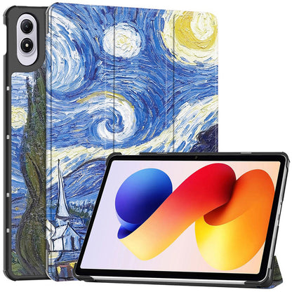Étui pour Xiaomi Redmi Pad 2 Pro, Techsuit, FoldPro Starry Night, Multicolore