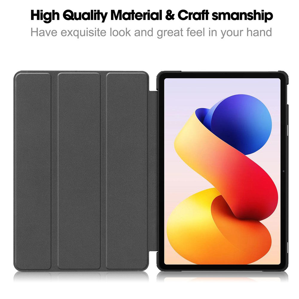 Hülle für Xiaomi Redmi Pad 2 Pro, Techsuit, FoldPro Unicorn, Mehrfarbig