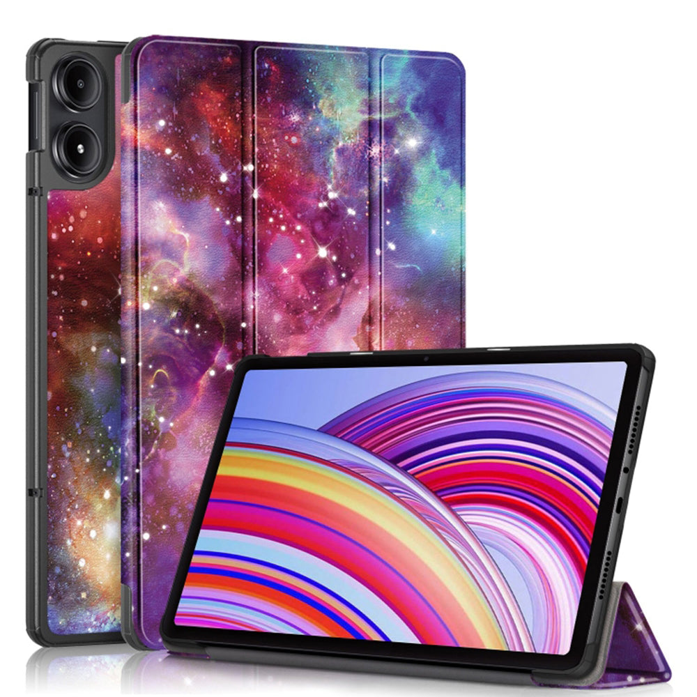 Custodia per Xiaomi Redmi Pad Pro / Pad / Pad Pro 5G, Techsuit, FoldPro Galaxy, Multicolore