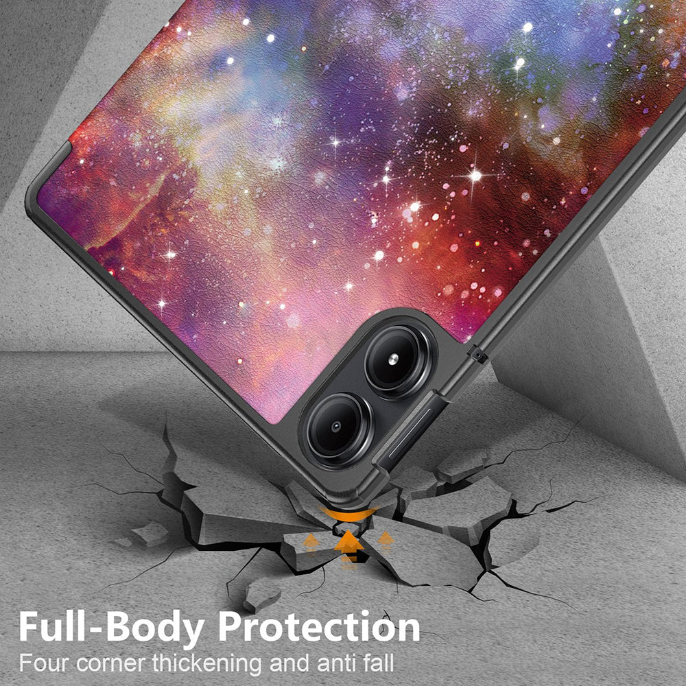 Custodia per Xiaomi Redmi Pad Pro / Pad / Pad Pro 5G, Techsuit, FoldPro Galaxy, Multicolore