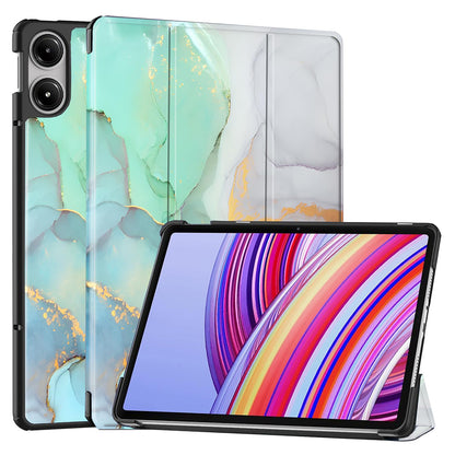 Custodia per Xiaomi Redmi Pad Pro / Pad / Pad Pro 5G, Techsuit, FoldPro Green Time, Multicolore