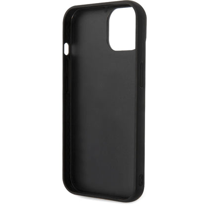 Custodia per Apple iPhone 14 Plus, Karl Lagerfeld, Quilted Puffy Metal Logo, Nera
