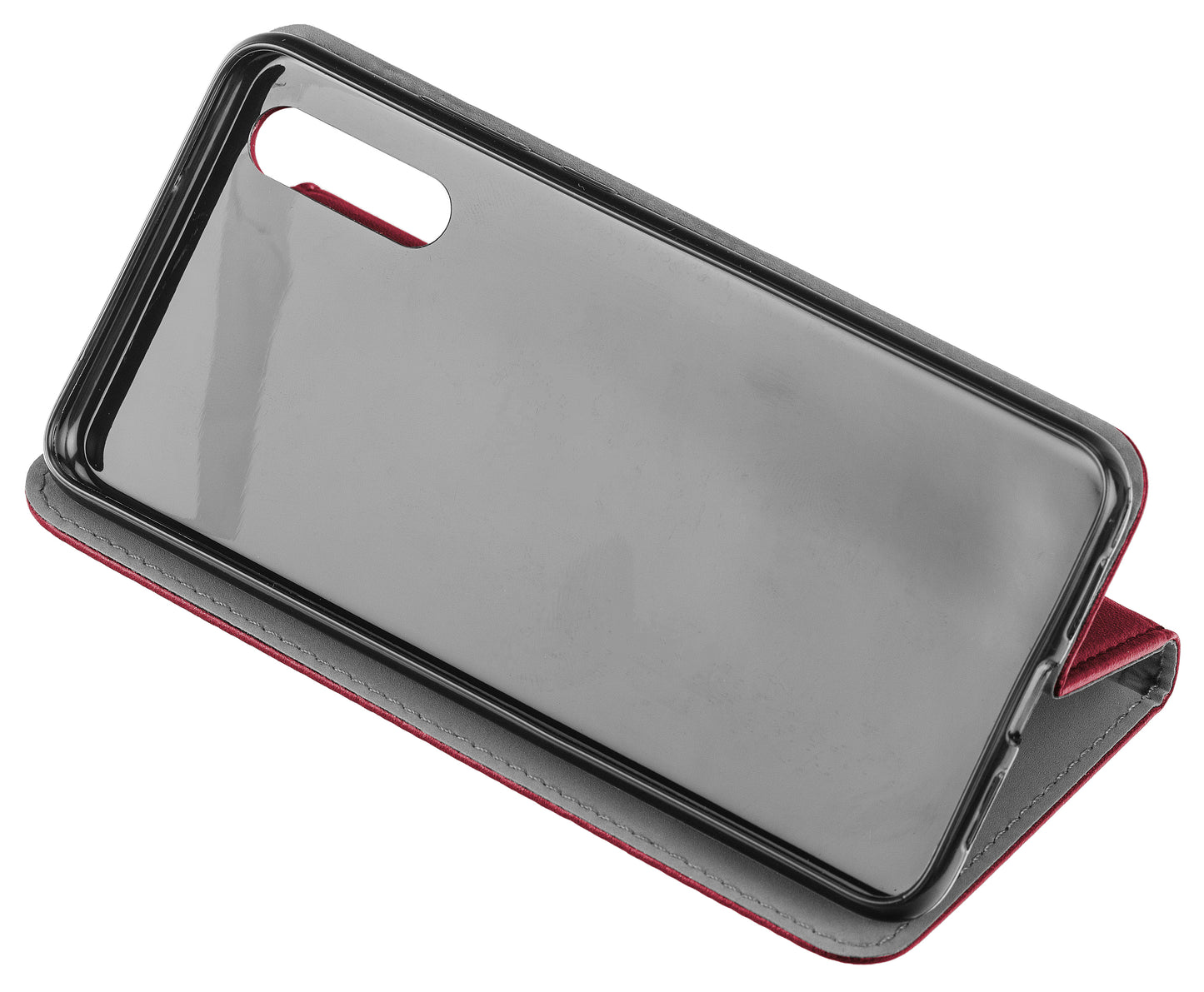 Hülle für Samsung Galaxy A20e A202, OEM, Smart Magnetic, Weinrot