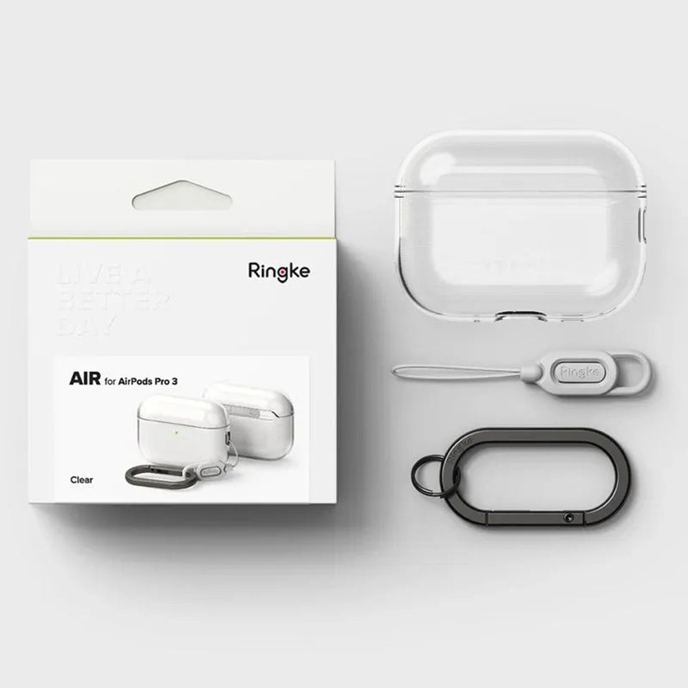Custodia Ringke Air per Apple AirPods 3, Trasparente