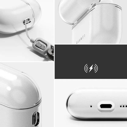 Custodia Ringke Air per Apple AirPods 3, Trasparente