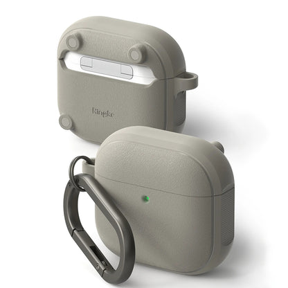 Coque Ringke Onyx Magnétique pour Apple AirPods 4, Gris