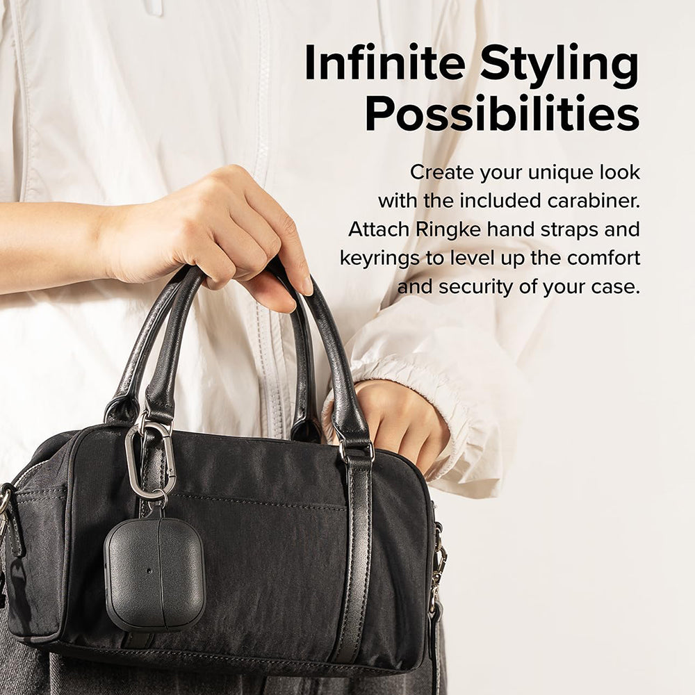 Étui Ringke Onyx pour Samsung Galaxy Buds3 FE / Buds3 Pro / Buds3, Noir