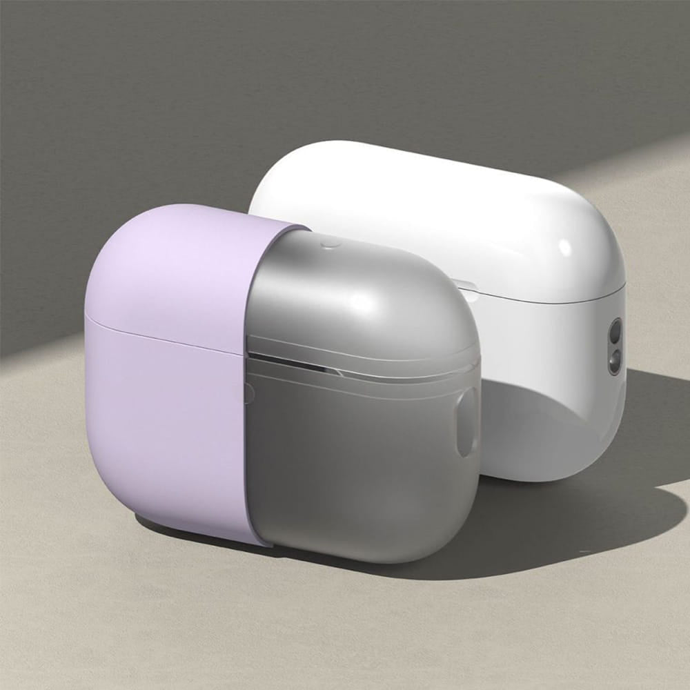 Étui Ringke pour Apple AirPods 3, Violet Clair