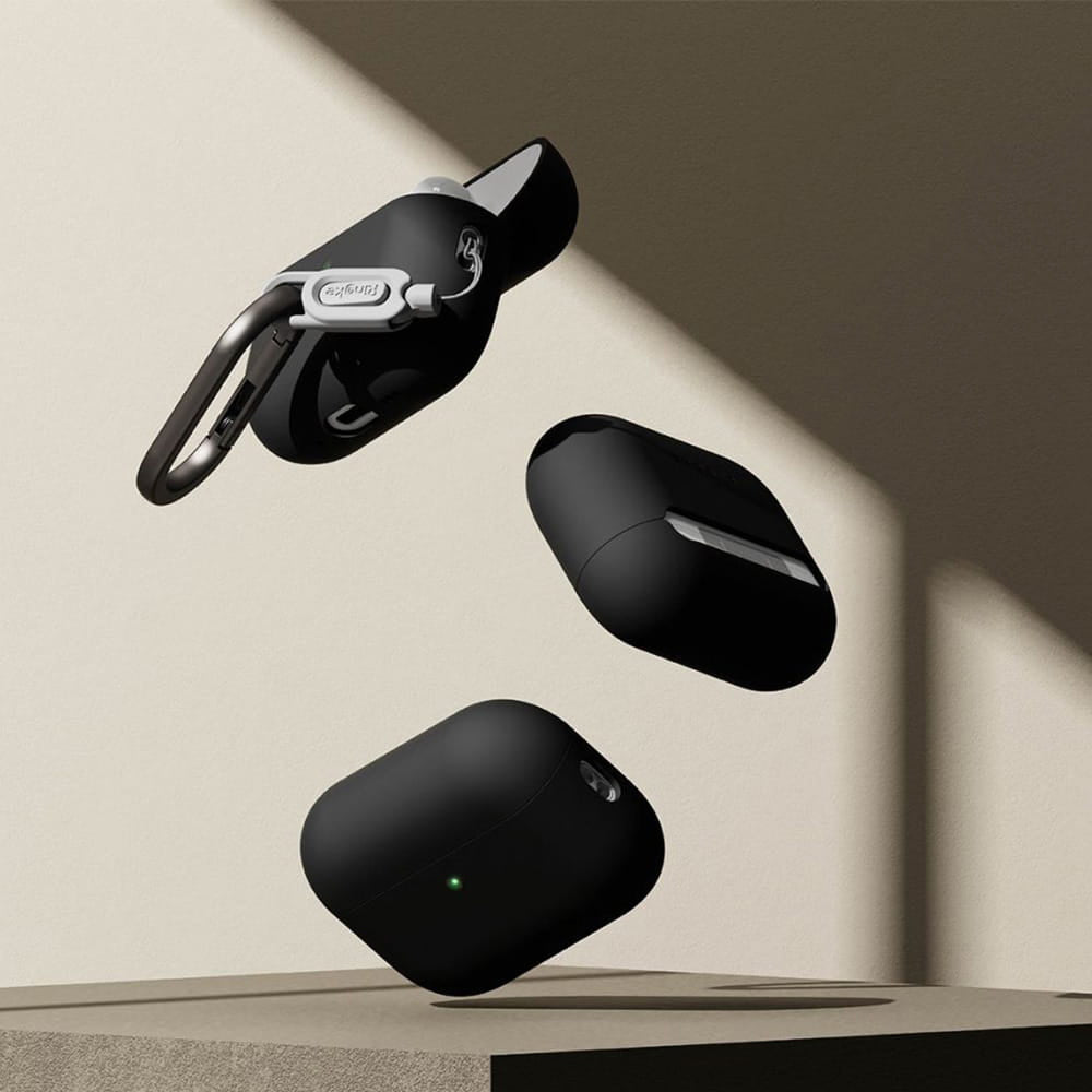 Étui Ringke pour Apple AirPods 3, Noir