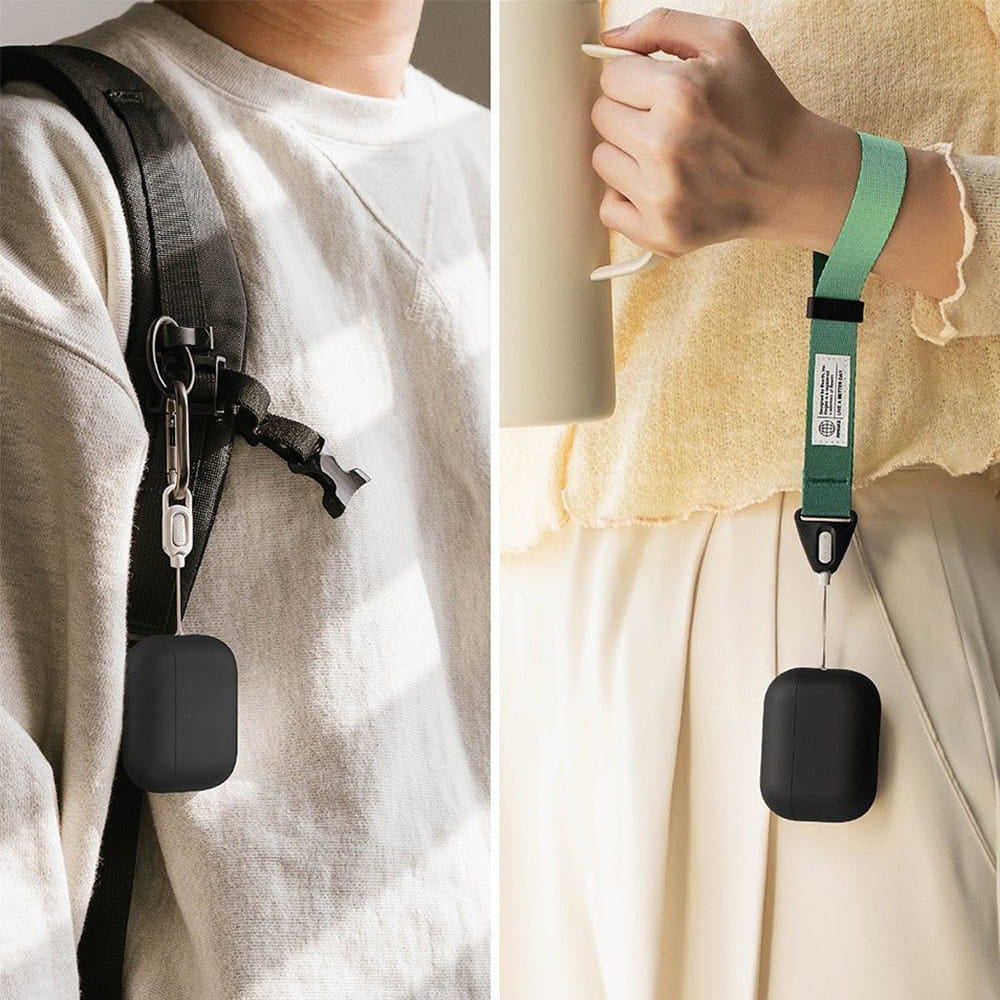 Étui Ringke pour Apple AirPods 3, Noir