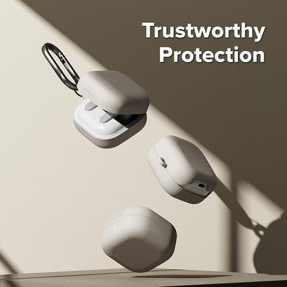 Étui Ringke pour Samsung Galaxy Buds4 / Buds4 Pro, Crème