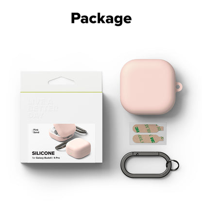 Étui Ringke pour Samsung Galaxy Buds 4 Pro, Rose