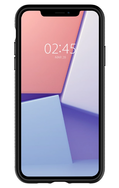 Coque pour Apple iPhone 11, Spigen, Liquid Air, Noire 076CS27184