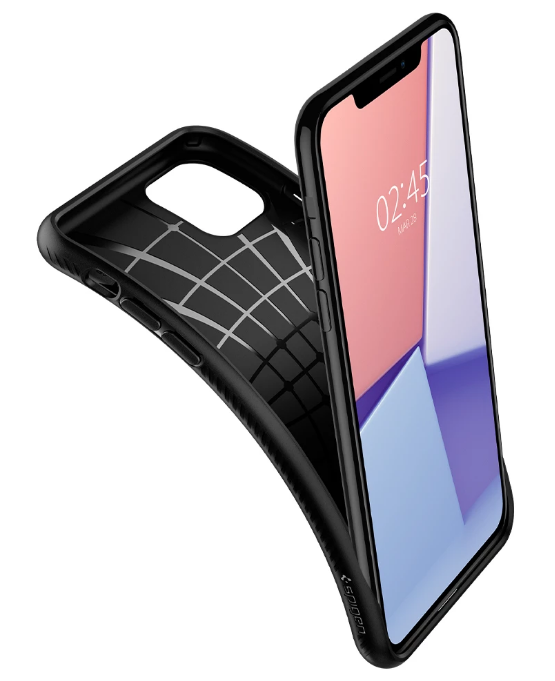 Coque pour Apple iPhone 11, Spigen, Liquid Air, Noire 076CS27184