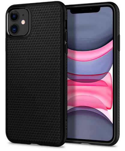 Coque pour Apple iPhone 11, Spigen, Liquid Air, Noire 076CS27184