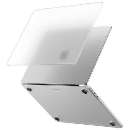 Custodia Spigen Airskin per Apple MacBook Air 13 pollici (2026) / (2025) / (2024) / (2022), Trasparente Satinata ACS11530