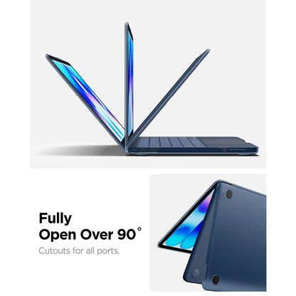 Coque Spigen Airskin pour Apple MacBook Neo 13 pouces, Indigo Satiné ACS11814
