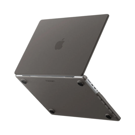 Coque Spigen Airskin pour Apple MacBook Pro 16 pouces (2026) / (2024) / (2023) / (2021), Noir Satiné ACS11527