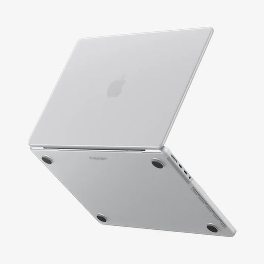 Coque Spigen Airskin pour Apple MacBook Pro 16 pouces (2026) / (2024) / (2023) / (2021), Transparente Satinée ACS11526