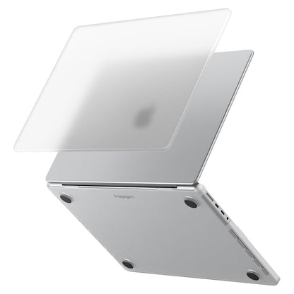 Coque Spigen Airskin pour Apple MacBook Pro 16 pouces (2026) / (2024) / (2023) / (2021), Transparente Satinée ACS11526