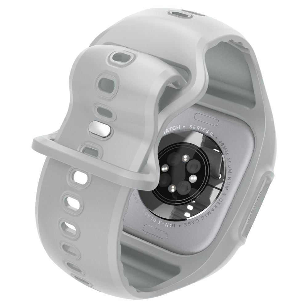 Custodia Spigen Liquid Air Pro per Apple Watch Series 10 / 11 46mm, Grigio ACS09318